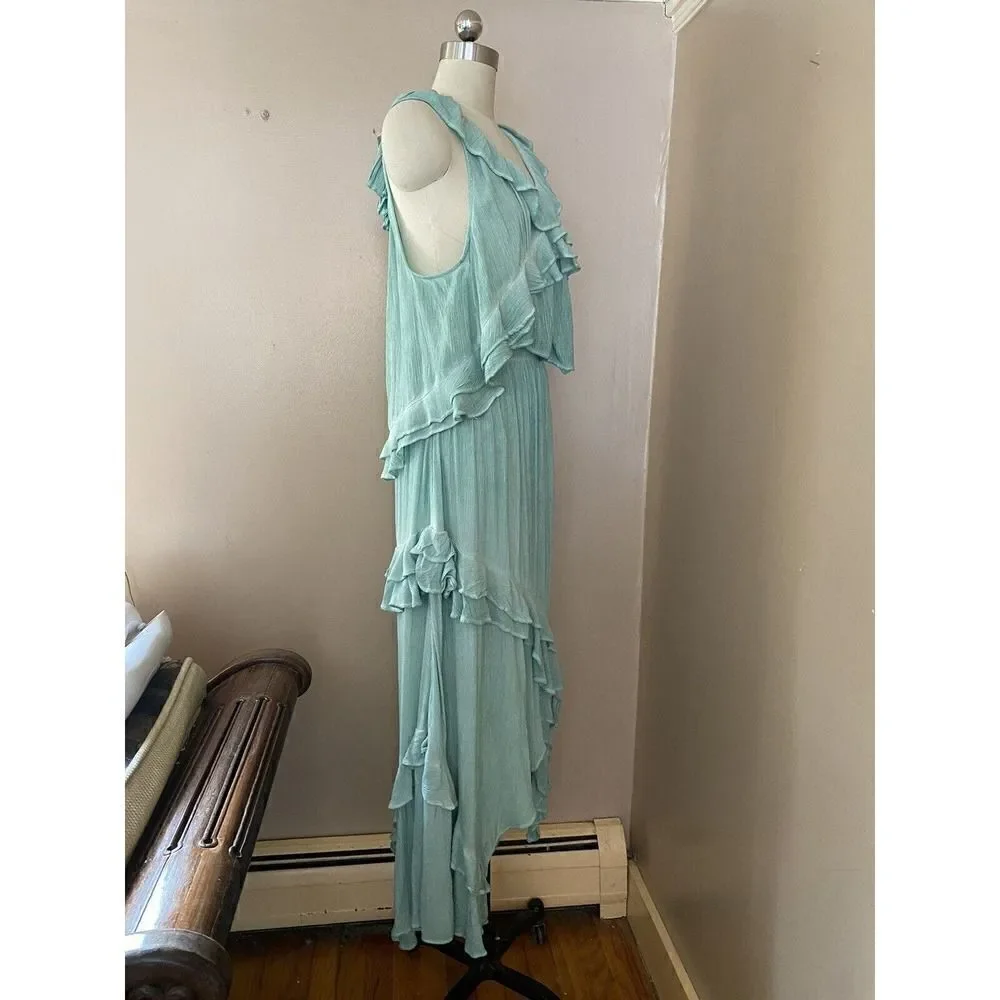 Free People If Only two piece skirt top set Harbor outfit dress Size M NWOT